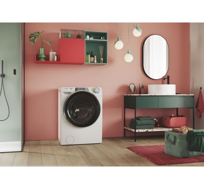 Стиральная машина Candy фронтальная, 14кг, 1400, A+++, 67см, дисплей, пар, инвертор, белый