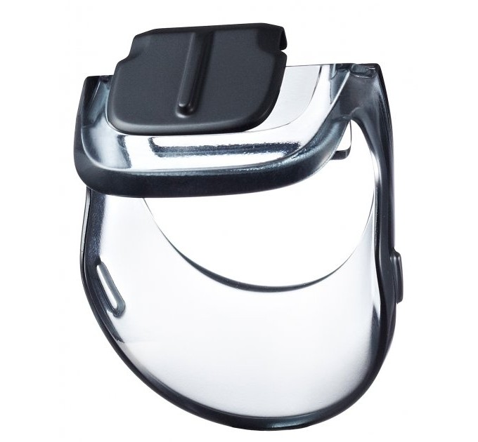 Триммер Panasonic для бороды и усов, сеть+акум., насадок-4, сталь, черный