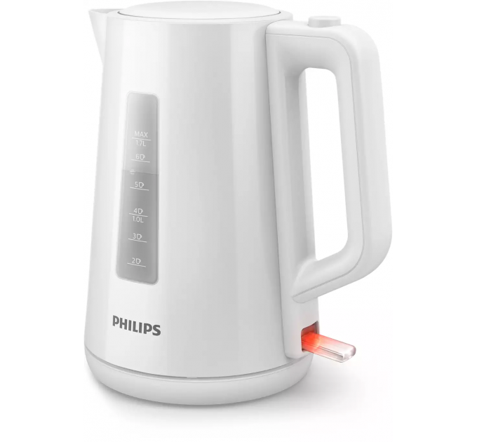 Электрочайник Philips Series 3000 1.7л, пластик, белый