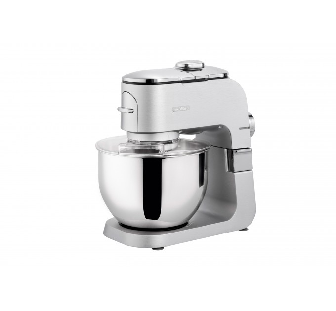 Кухонна машина ARDESTO 1500Вт, чаша-метал, корпус-метал, насадок-10, сріблясто-сірий