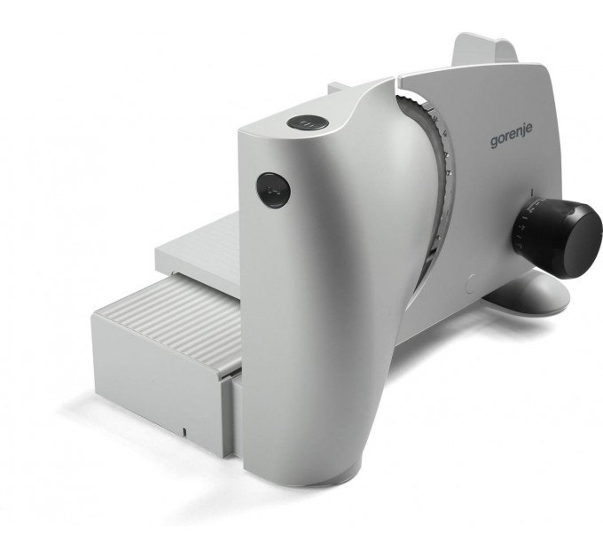 Слайсер Gorenje R607A/110 Вт/ пульс-режим/толщина нарезки- 1-15 мм/корпус- пластик + металл