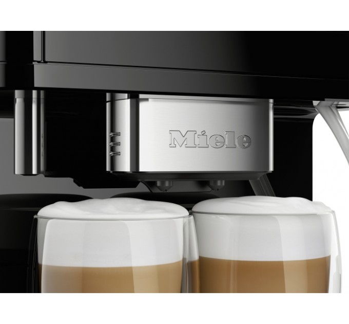Кофемашина Miele CM 6160 1.8л, зерно + молоко, автомат.капучинатор, аторецептов - 19, черный