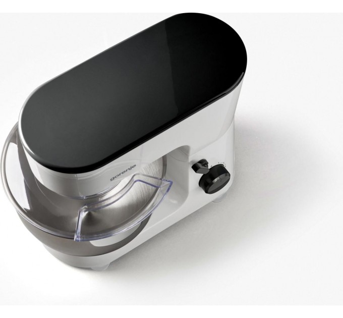 Кухонная машина Gorenje 600Вт, чаша-металл, корпус-пластик, насадок-3, белый