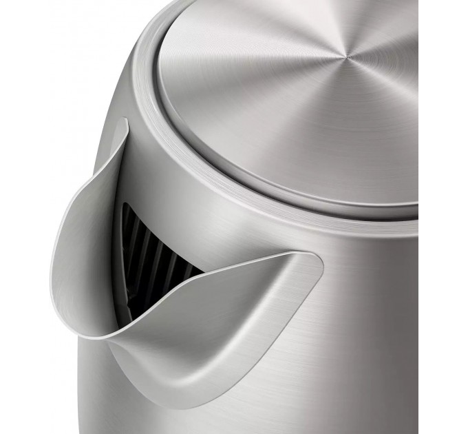 Електрочайник Philips Viva Collection 1.7л, LED підсвітка, сріблясто-чорний