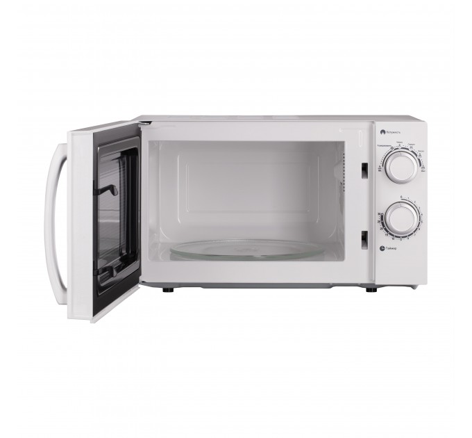 Мікрохвильова піч ARDESTO, 20л, мех.керув., 700Вт, відкр.ручкою, білий