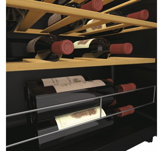 Холодильник Candy для вина, 63x45.6х47.5, холод.відд.-73л, зон - 1, бут-23, ST, дисплей, чорний