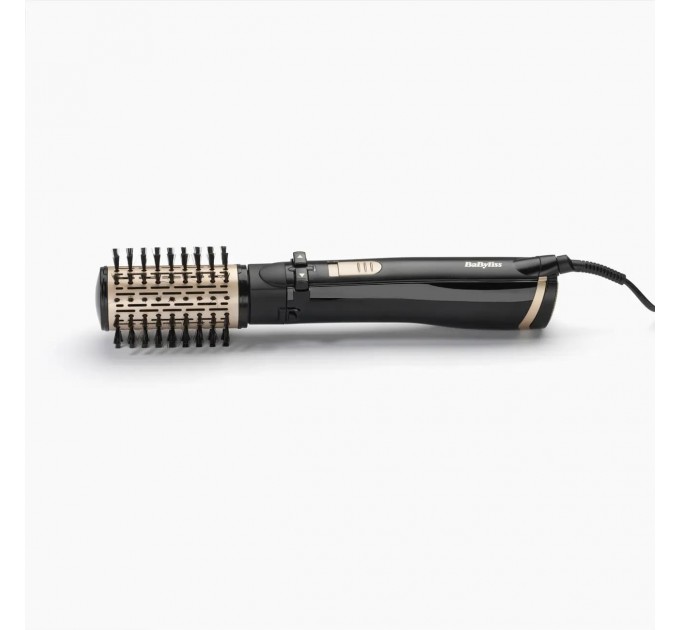 Фен-щітка Babyliss Big Hair Dual 1000, 1000Вт, 2 режими, хол. обдув, оберт. насадок, 2 насадки, чорний