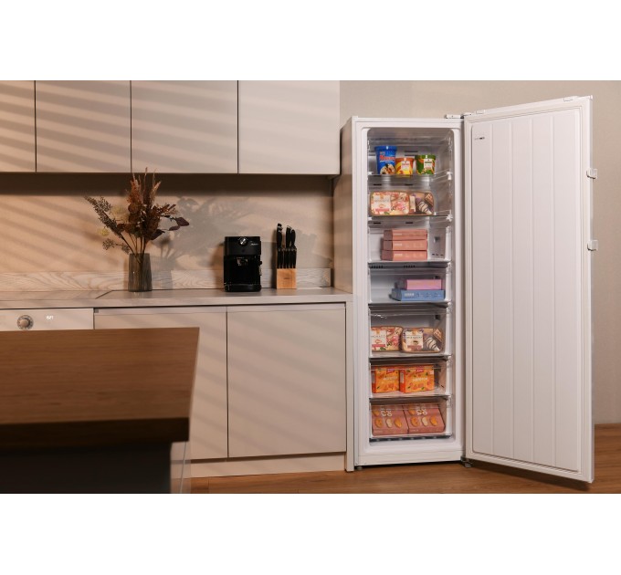 Морозильная камера ARDESTO, 172.2x59.5х63.2, 261л, А+, NF, диспл внешн., режим холодильника, белый