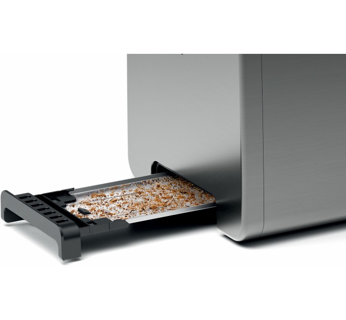 Тостер Bosch 970Вт, пластик, сірий