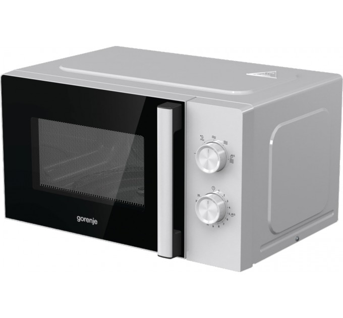 Микроволновая печь Gorenje, 20л, мех. управл., 800Вт, белый