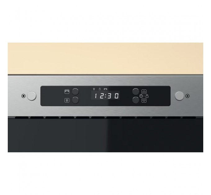 Мікрохвильова піч Whirlpool вбудована, 22л, електронне упр., 750Вт, дисплей, нерж