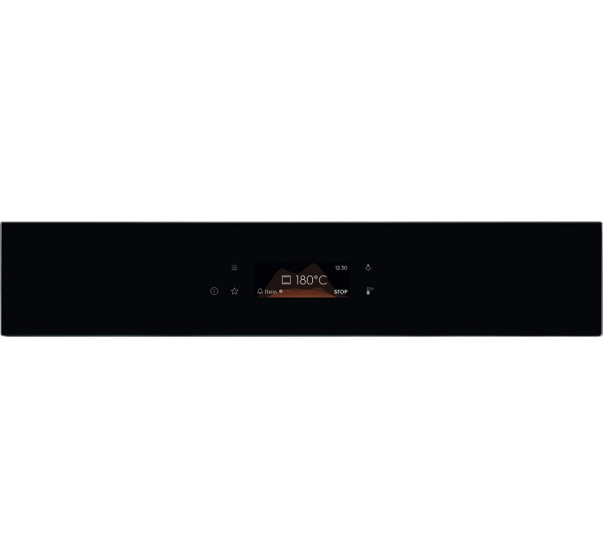 Духовой шкаф Electrolux электрический, 72л, A+, дисплей, конвекция, пиролиз, телескопические направляющие, черный