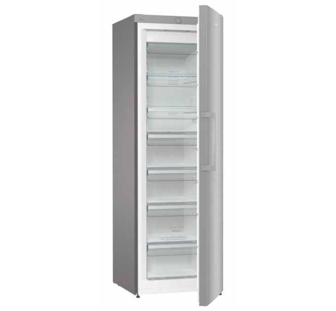 Морозильна камера Gorenje, 185.5x59.5х66.3, 280л, 1дв., A++, NF, Інвертор, сріблястий