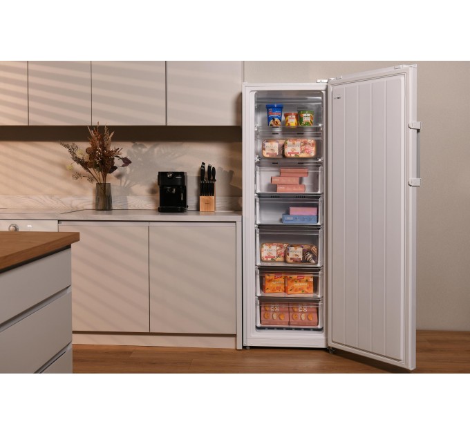 Морозильная камера ARDESTO, 172.2x59.5х63.2, 261л, А+, NF, диспл внешн., режим холодильника, белый