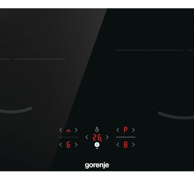 Варочная поверхность Gorenje индукционная, 60см, PowerBoost, TouchControl, обьединение конфорок, черный