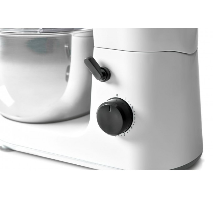 Кухонная машина Gorenje 600Вт, чаша-металл, корпус-пластик, насадок-3, белый