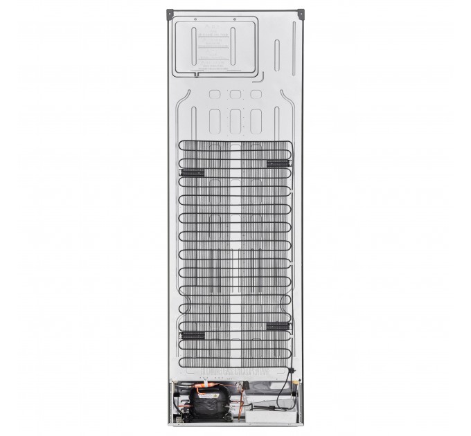 Холодильник LG с нижн. мороз., 186x60х68, холод.отд.-234л, мороз.отд.-107л, 2дв., А++, NF, инв., диспл внутр., зона св-ти, серебристый