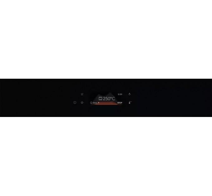 Духовой шкаф Electrolux электрический, 71л, A++, пар, дисплей, конвекция, пиролиз, телескопические направляющие, черный