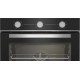 Духовой шкаф Beko электрический, 72л, A, конвекция, нержавеющая сталь
