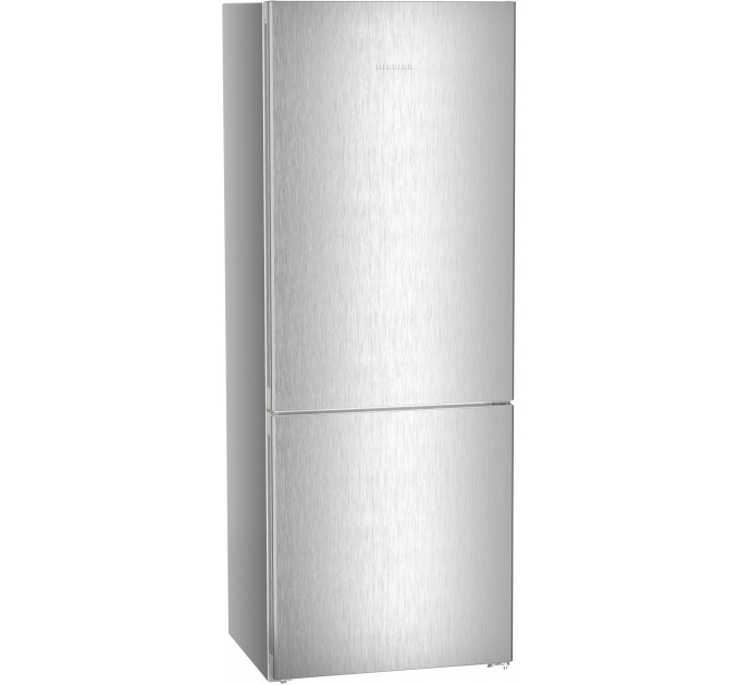 Холодильник Liebherr с нижн. мороз., 201.5x74.7х67.5, холод.отд.-346л, мороз.отд.-128л, 2дв., A++, NF, диспл внутр., серый