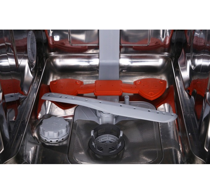 Посудомийна машина Hotpoint вбудована, 10компл., A++, 45см, дисплей, 3й кошик, білий