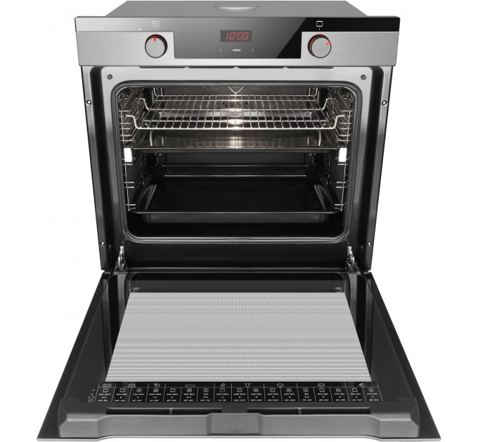 Духовой шкаф Hansa электрический, 77л, A, дисплей, конвекция, нерж