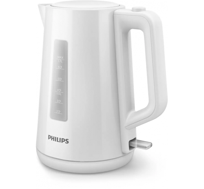 Электрочайник Philips Series 3000 1.7л, пластик, белый