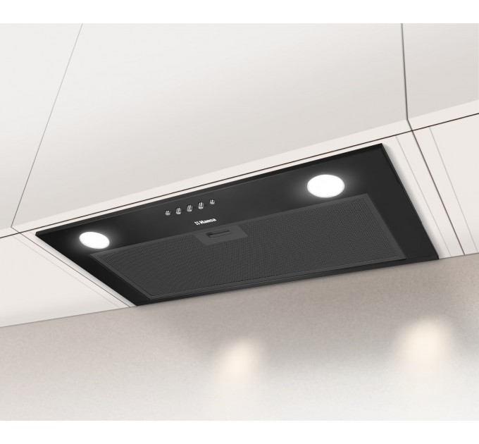 Витяжка Hansa вбудована, 60см, 182м.куб/год., чорний