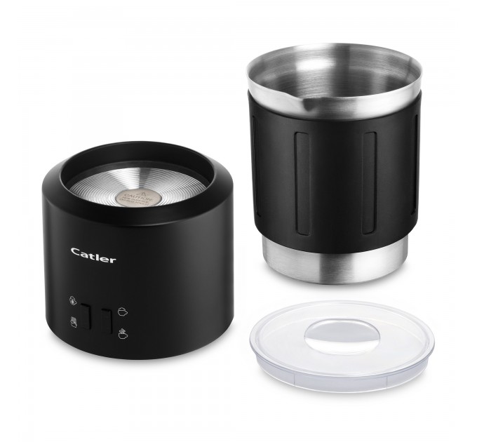 Вспениватель-подогреватель Catler 300Вт, емкость резервуара-400мл, черный