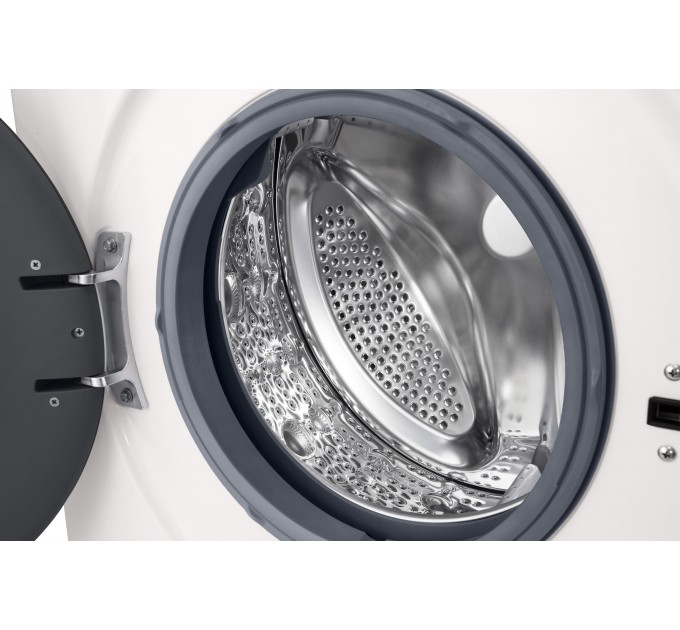 Стиральная машина LG фронтальная, 7кг, 1200, A+++, 44см, дисплей, пар, инвертор, белый
