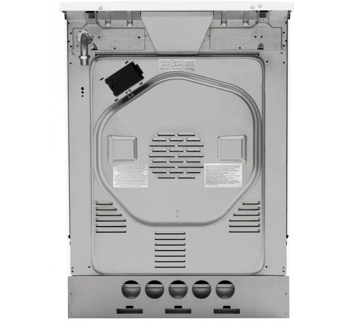 Плита Hansa з комбі. вар. поверхнею, 60х60см, 62л, емаль, газ контр., дисплей, білий