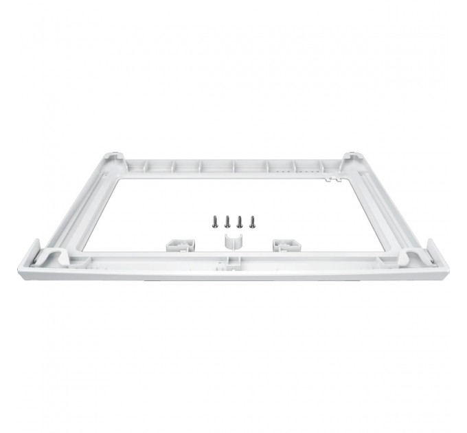 Комплект монтажный Siemens для соединения стиральной машины с сушильной машиной, выдвижная полка, белый