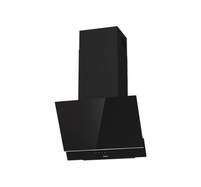 Вытяжка Gorenje наклонная, 60см, 639м.куб/ч, черный