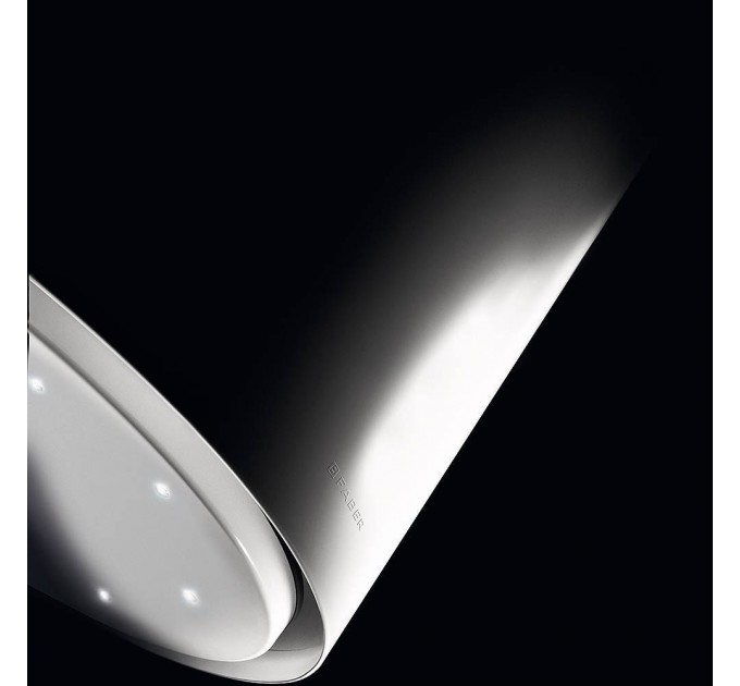 Витяжка Faber купольна, 37см, 1169м.куб/год, Cylind I.Evo Plus Wh Gloss A37, білий