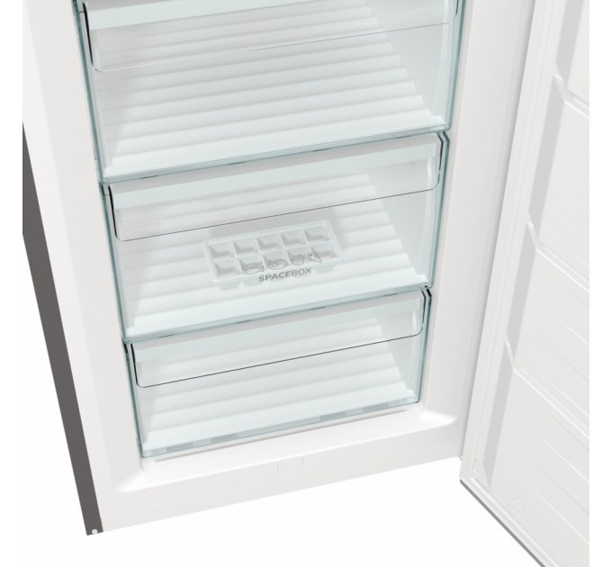 Морозильна камера Gorenje, 185.5x59.5х66.3, 280л, 1дв., A++, NF, Інвертор, сріблястий