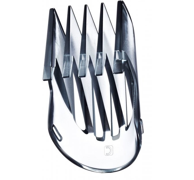 Триммер Panasonic для бороды и усов, сеть+акум., насадок-4, сталь, черный