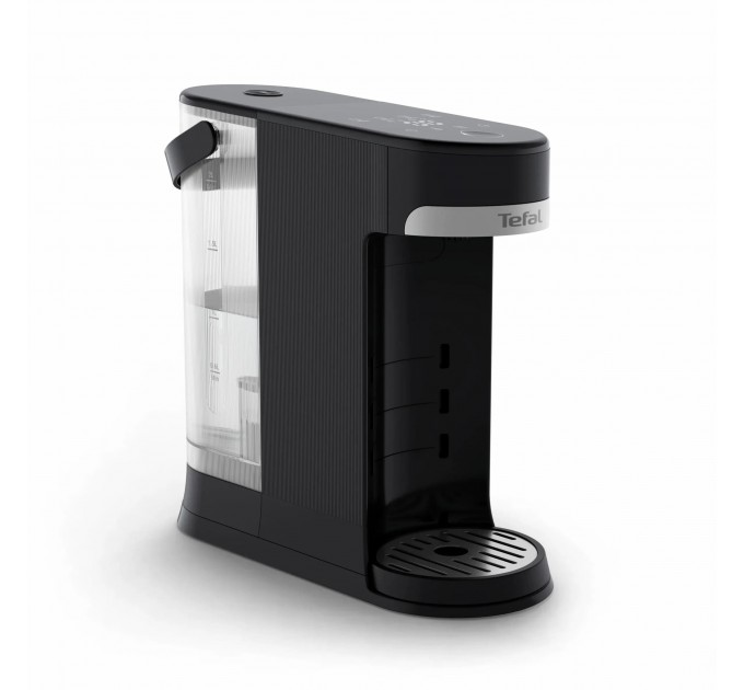 Електрочайник-диспенсер Tefal Instant Hot Water 2л, 5 темп.реж, миттєве нагрівання, сенc. управління, чорний