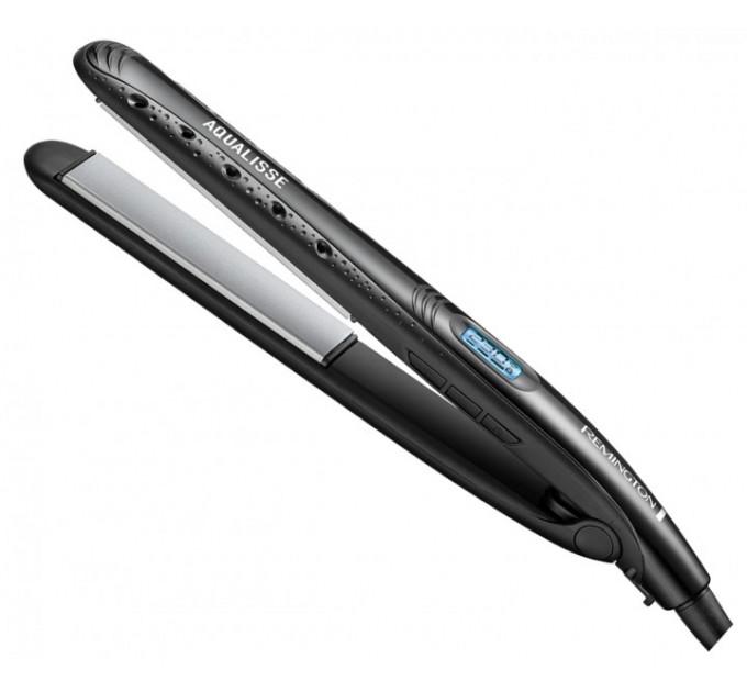 Випрямитель Remington Aqualisse Extreme, 47Вт, темп.режимов-10, 140-230С, дисплей, керамика, черный