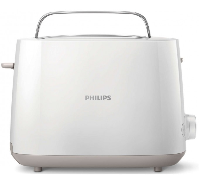 Тостер Philips Daily Collection 830Вт, пластик, білий