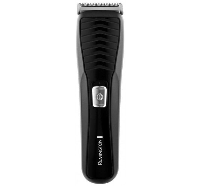 Машинка для стрижки Remington Pro Power Precision Steel, мережа+акум., роторний мотор, насадок-2, сталь, чорний