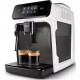 Кофемашина Philips Series 1200 1.8л, зерно + молоко, ручной капучинатор, авторецептов - 2, бело - черный