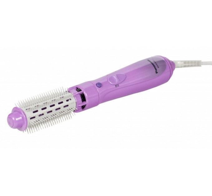 Фен-щетка Panasonic, 600Вт, режимов-2, 4 насадки, фиолетовый