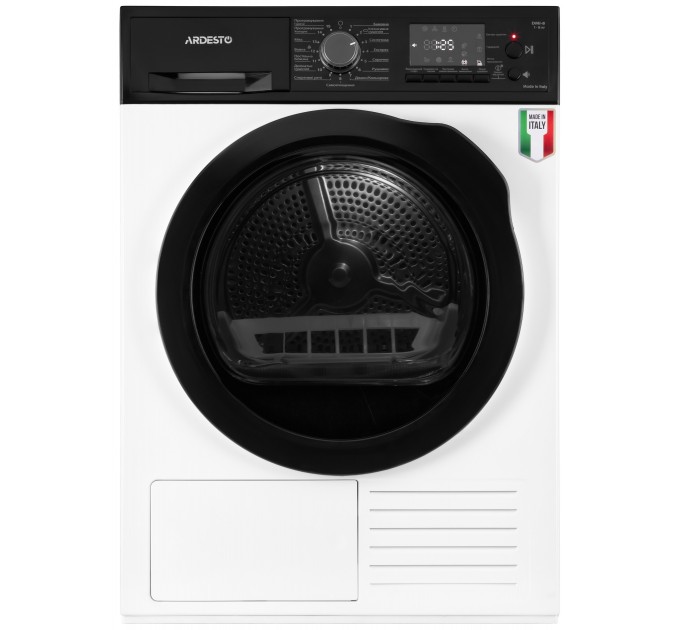 Сушильная машина ARDESTO тепловой насос Bianco Vero, 8кг, A++, 63см, дисплей, подсвет.барабана, белый