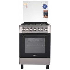 Плита ARDESTO комби Elegance, 66л, 60x60см, конвекция, чугун, подсветка, форсунки LPG (подключение газового баллона), нерж