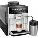 Кавомашина Siemens 1.7л, зерно + мелена, автомат.капучинатор, LED - дисплей, авторецептів - 8, чорно - срібний