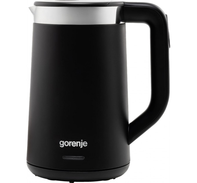 Электрочайник Gorenje 1.7л, LED дисплей, Strix контроль, черный