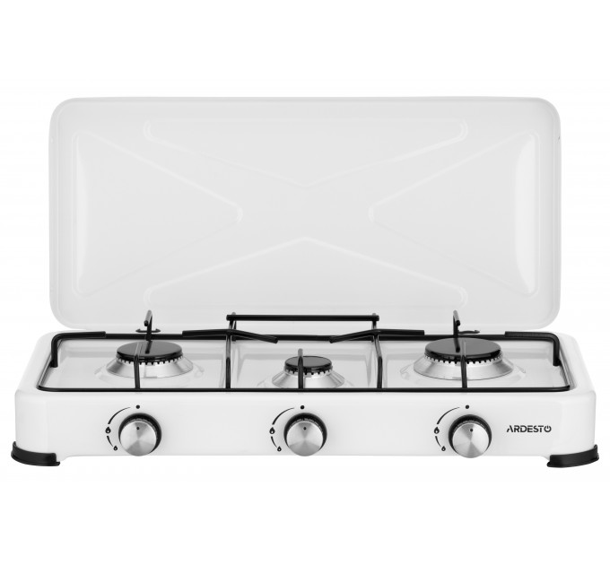 Плитка настольная ARDESTO газовая, тип газа LPG, конф. - 3, белый
