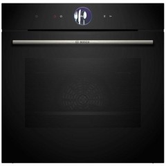 Духова шафа Bosch електрична, 67л, A+, дисплей, конвекція, піроліз, ф-ція мікрохвиль, чорний