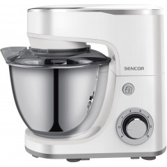 Миксер Ardesto планетарный 1300Вт, насадки-3, чаша-нерж., металл, 5л, Pulse-режим, белый