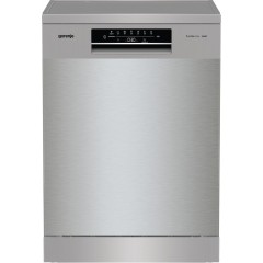 Посудомоечная машина Gorenje, 16компл., A+++, 60см, дисплей, 3 корзины, AquaStop, серый